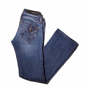 Wmn's ROCK REVIVAL Gwen Boot Cut Jeans (Size 25)